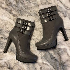 Gianni Bini Xena Platform Buckle Bootie